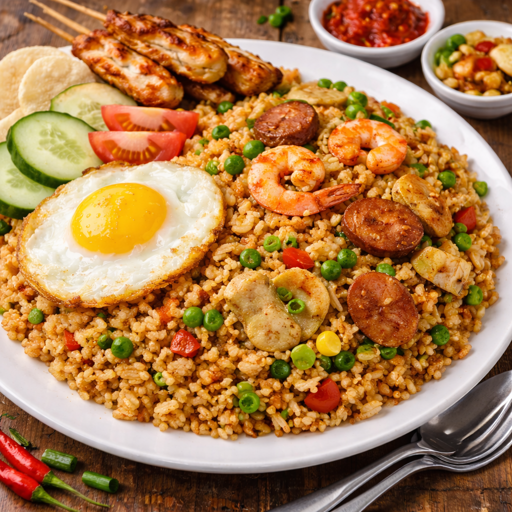 Nasi Goreng Spesial Martabak Kubang Hayuda